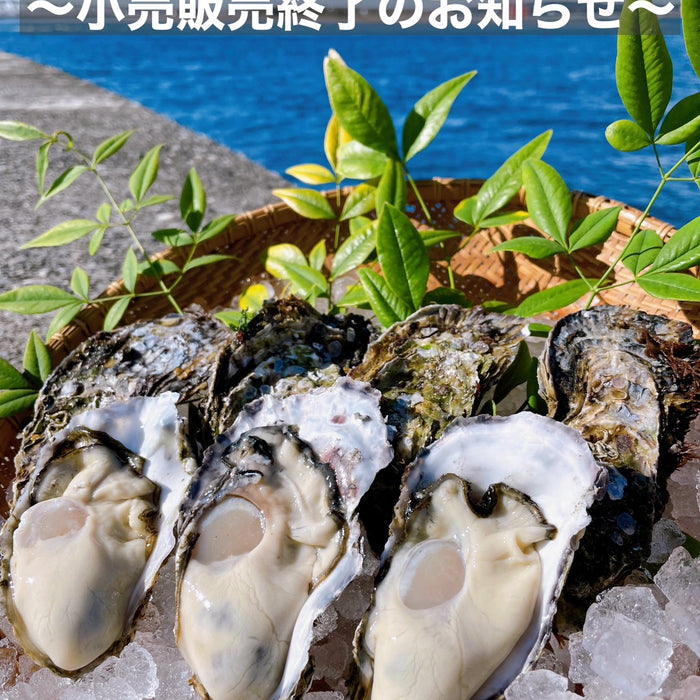 【今シーズンの小売販売終了のお知らせ】